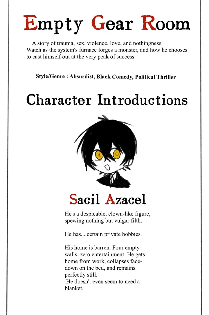 introduction of Empty Gear Room